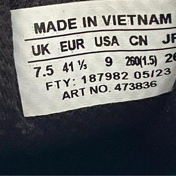 Salomon Shoes Womens 9 Black Yellow Thundercross GTX Hiking Trail Running 473836 - Picture 7 of 10